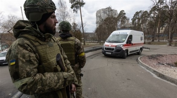 مقاتلون أوكرانيون في ماريوبول