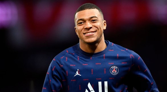 مهاجم سان جيرمان مبابي