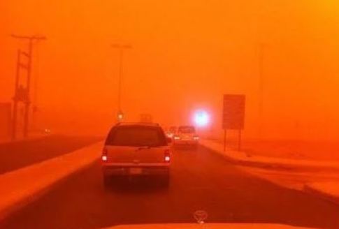 الغبار في السعودية