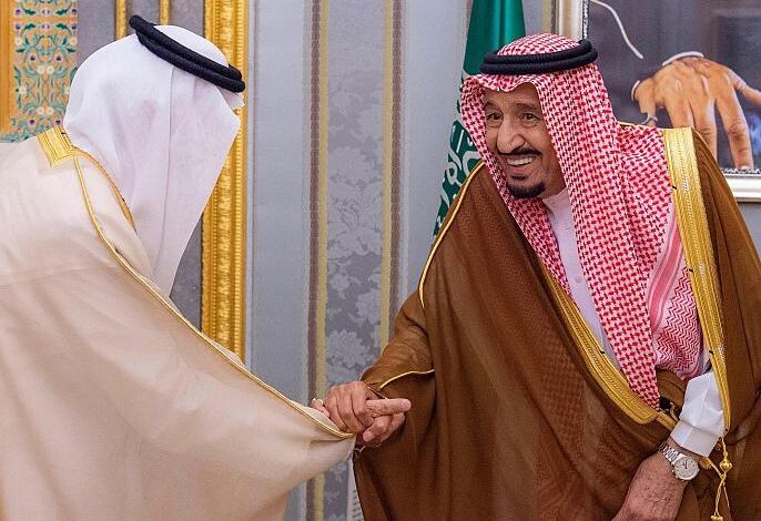 من لقاء الملك بامراء المناطق