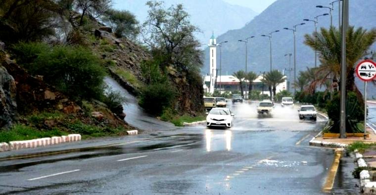 حتى السابعة مساء.. أمطار رعدية على الباحة