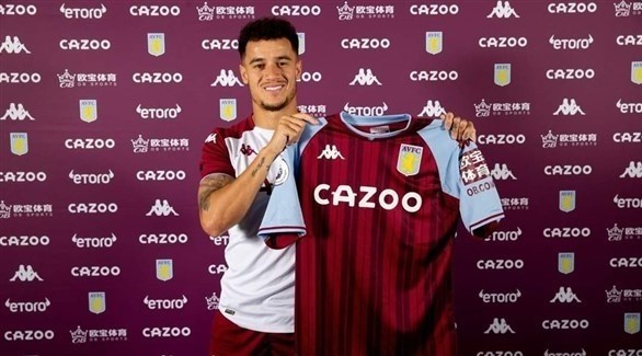أستون فيلا يضم كوتينيو مقابل 20 مليون يورو