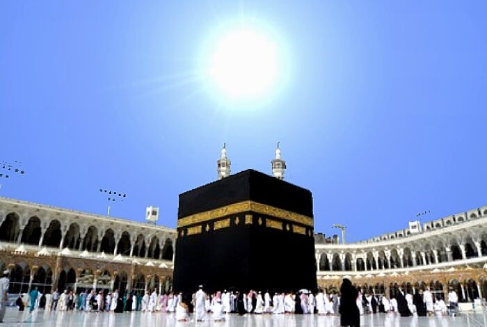 الشمس تتعامد على الكعبة المشرفة