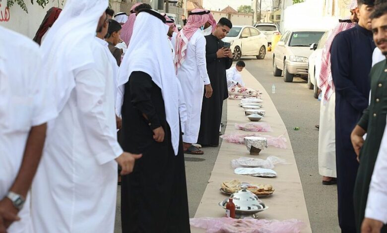 فرحة اهالي جازان بالعيد