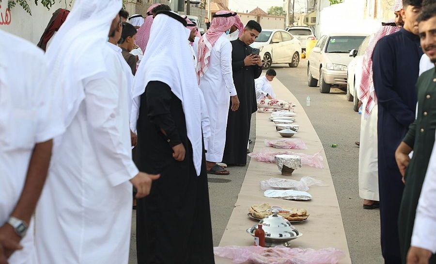 فرحة اهالي جازان بالعيد