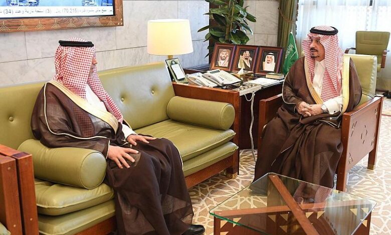 أمير الرياض يستقبل رئيس النيابة العامة