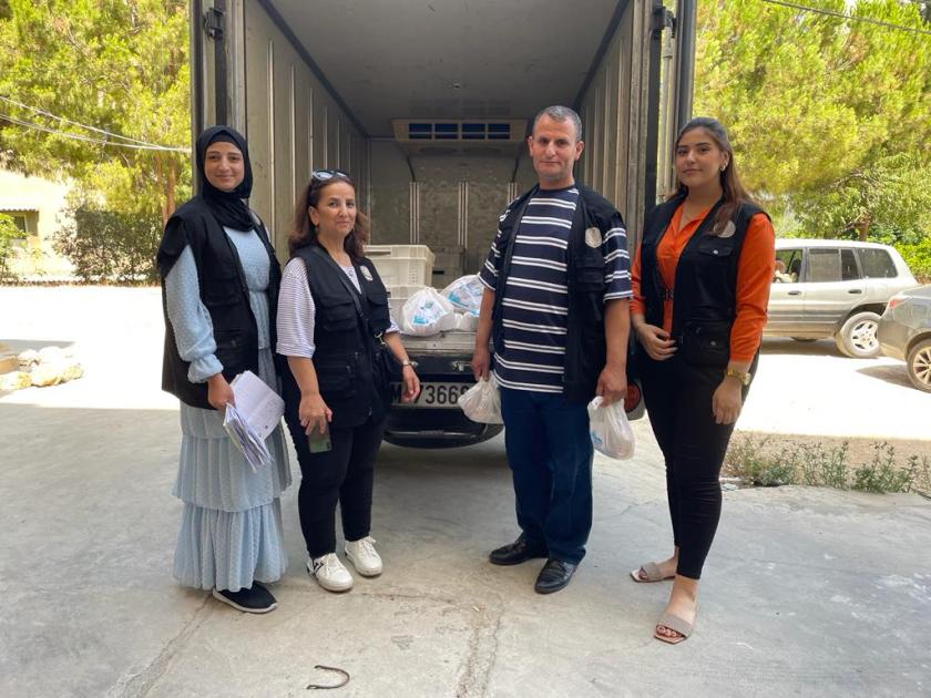 توزيع الأضاحي في لبنان