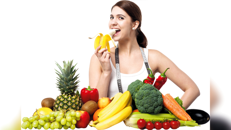 تناول الخضروات والفواكه
