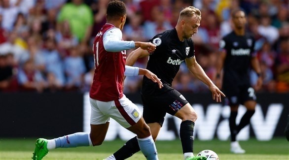 من لقاء أستون فيلا ووست هام