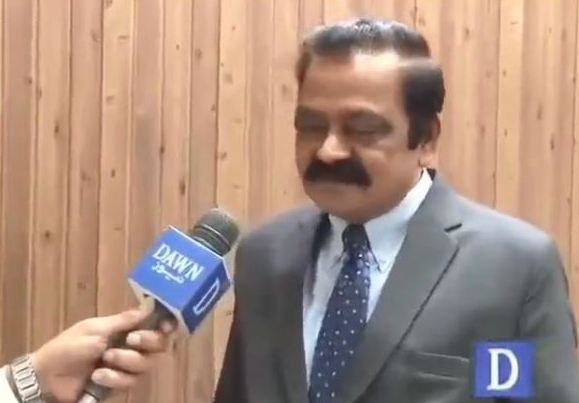 وزير الداخلية الباكستاني