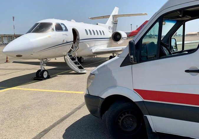 طائرة إخلاء طبي