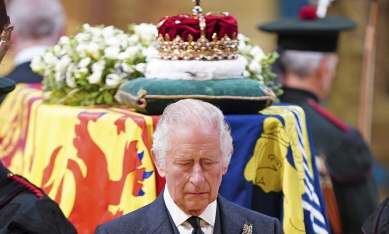 جثمان الملكة اليزابيث