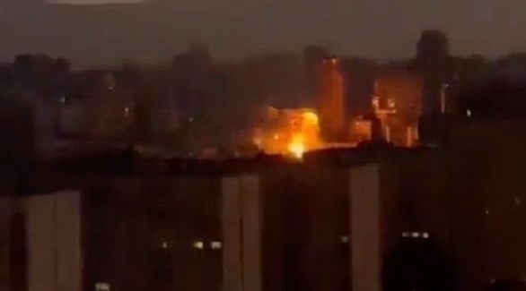 صور قصف كييف