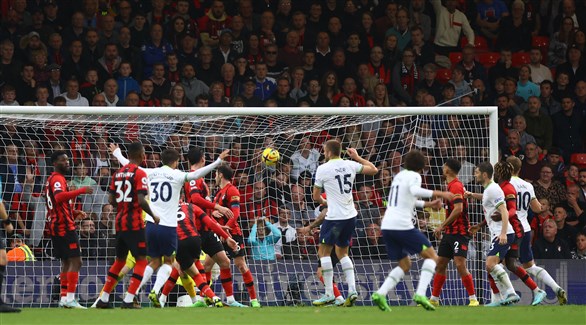 من لقاء توتنهام وبورنموث