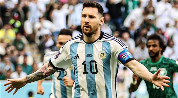 نجم منتخب الأرجنتين ميسي
