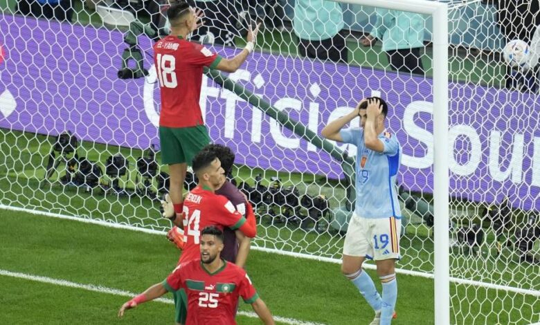 مباراة المغرب واسبانيا