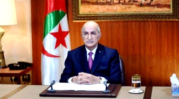 الرئيس الجزائري عبد المجيد تبون