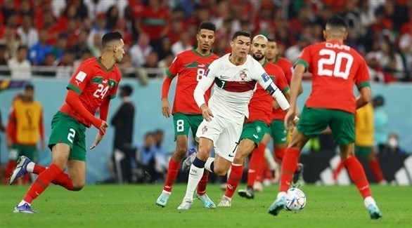 من مواجهة المغرب والبرتغال