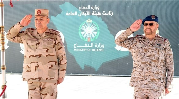 الفريق عسكر والفريق أول الركن فياض الرويلي