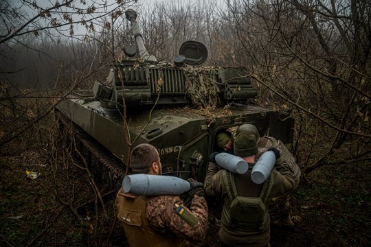 القوات الأوكرانية في دونيتسك