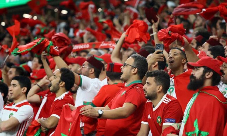 مشجعي المغرب