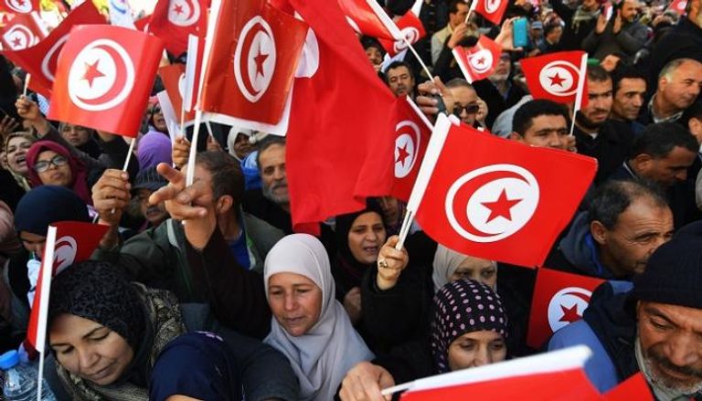 احتجاجات عمالية في تونس