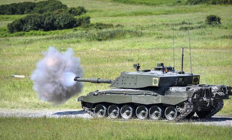 دبابات بريطانية