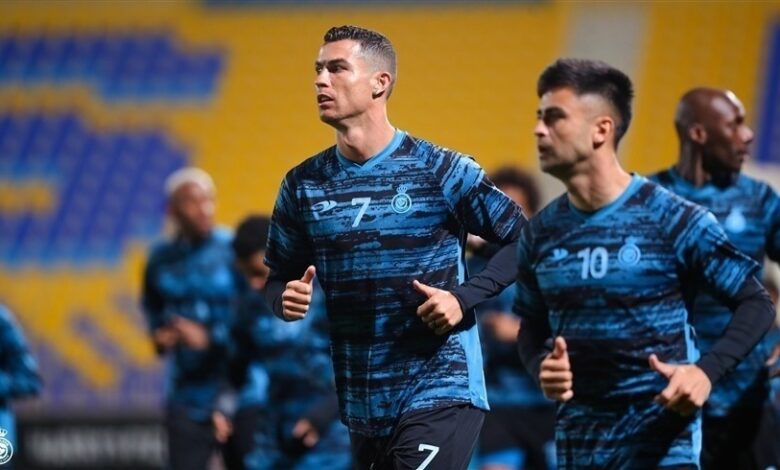 لاعبو النصر السعودي