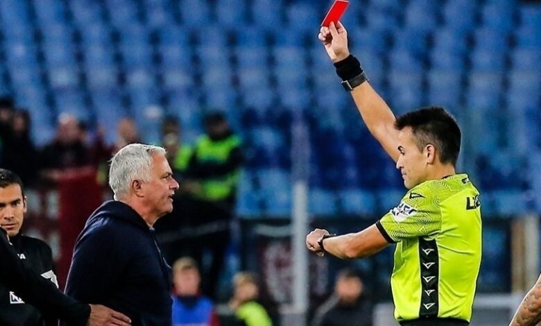 طرد مورينيو