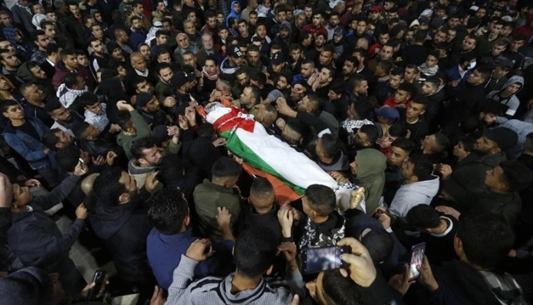 تشييع الشهداء الفلسطينيين