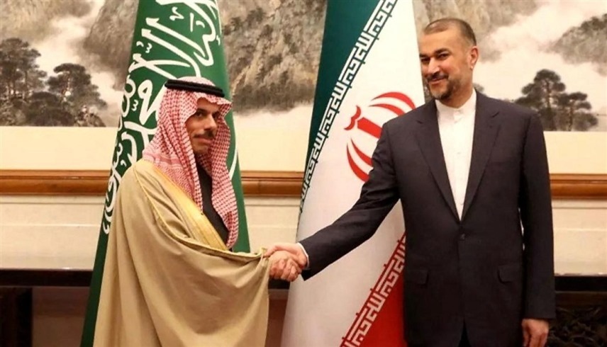 وزيرا خارجية السعودية وايران