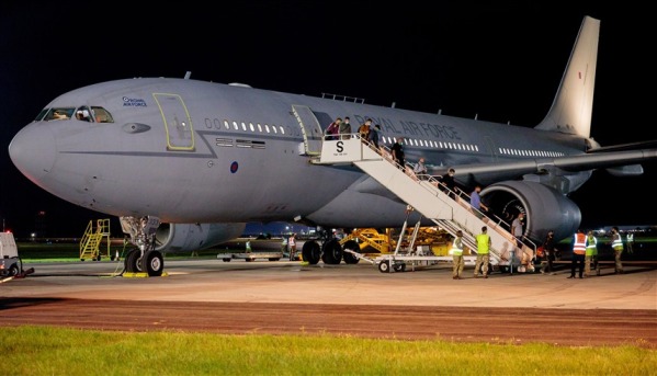 طائرة بريطانية