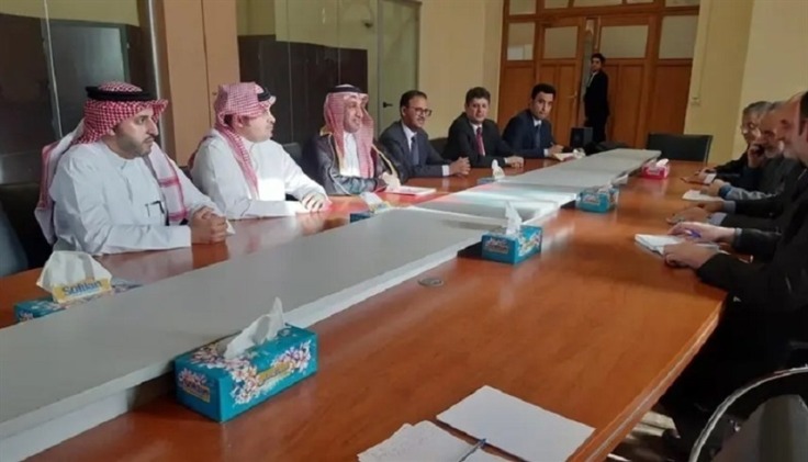 الوفد السعودي في طهران