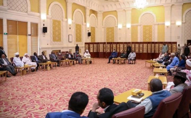 اجتماع القصر الجمهوري السوداني
