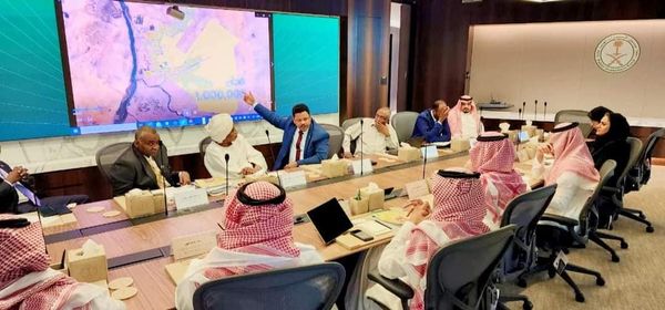 الاجتماع بمقر الصندوق السعودي بالرياض