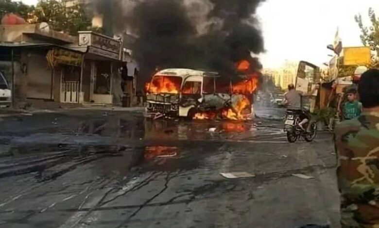 انفجار عبوة ناسفة جنوب سوريا
