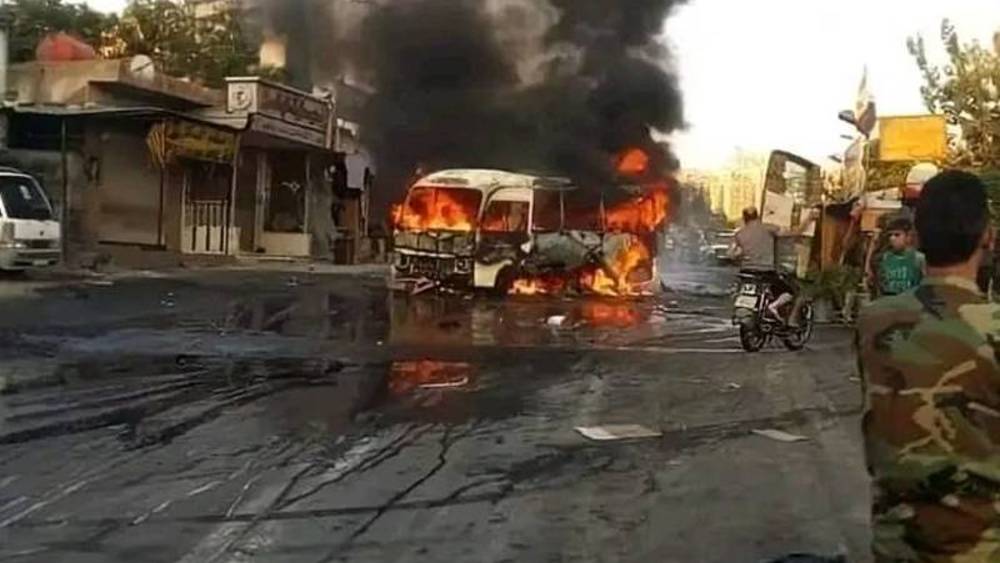 انفجار عبوة ناسفة جنوب سوريا