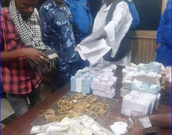 جانب من المضبوطات