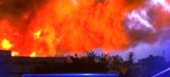 حريق المخابرات العامة