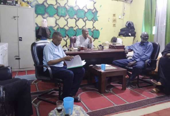 زيارة منظمة رعاية النزيلات لسجون الولاية