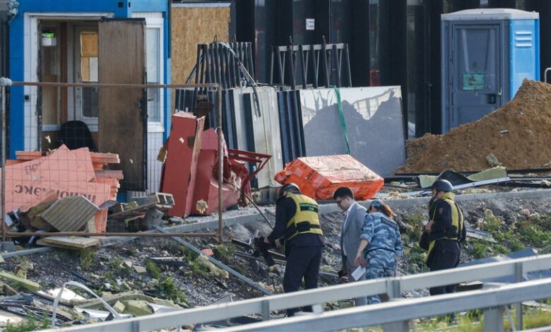 هجوم أوكراني عل موسكو