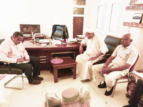 زيارة وفد منظمة قلب الجزيرة