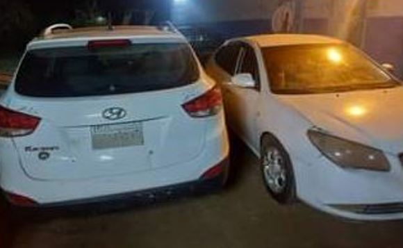 عربات مسروقة من ولاية الخرطوم