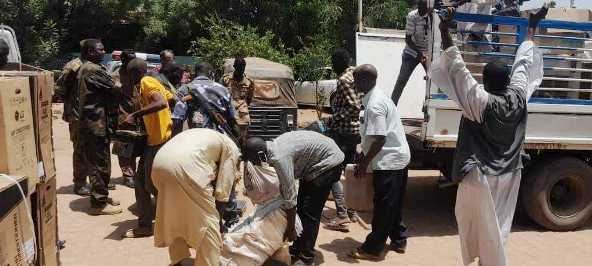 مسروقات ومنهوبات داخل دار ايواء