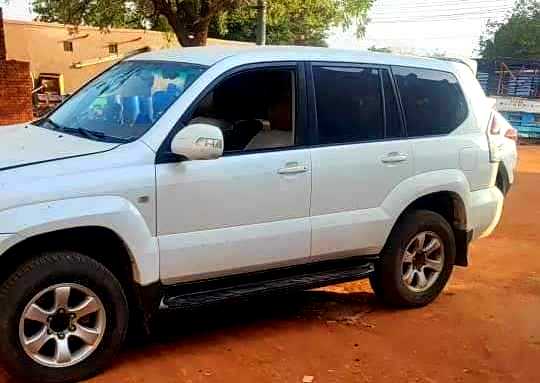 عربة برادو مسروقة