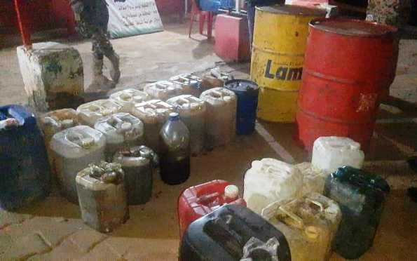 مضبوطات القوات المشتركة