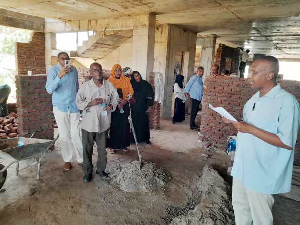 مجريات العمل في البرج