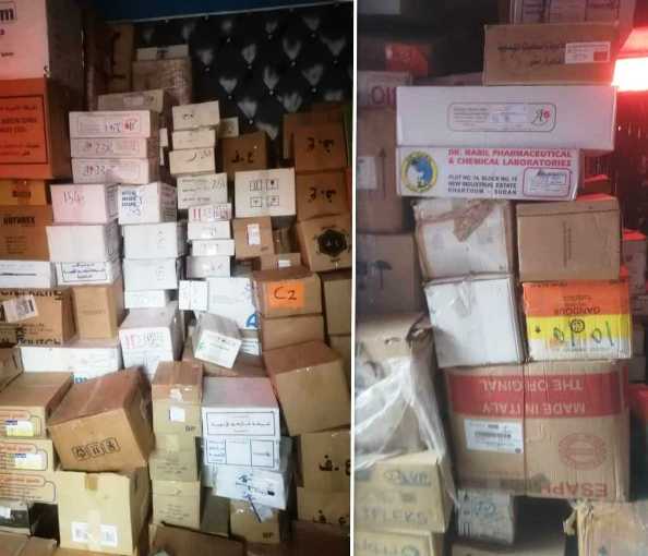 ضبط مركبات مهربة محملة بالأدوية