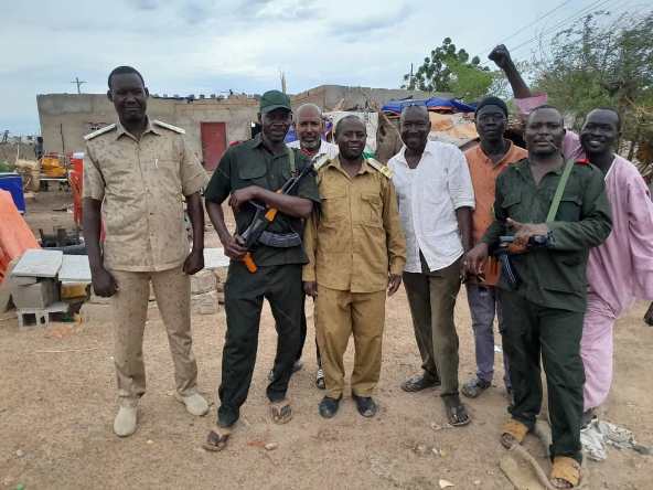 حملة أمنية للفرقة الأوى مشاه