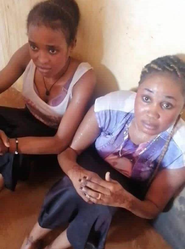 الفتيات المقبوض عليهن